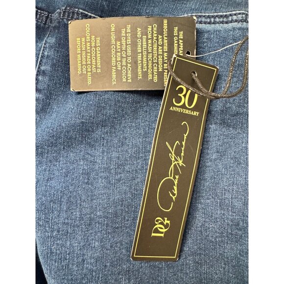 DG2 compact Comfort Pull On Jeans Size 8P NWT Straight Leg Medium Wash - Picture 7 of 9